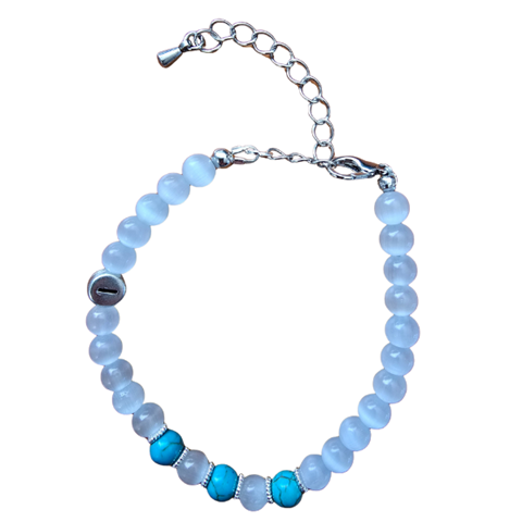 Life Path Bracelet Adjustable Natural Stone Life Path Number Bracelet - Image 1